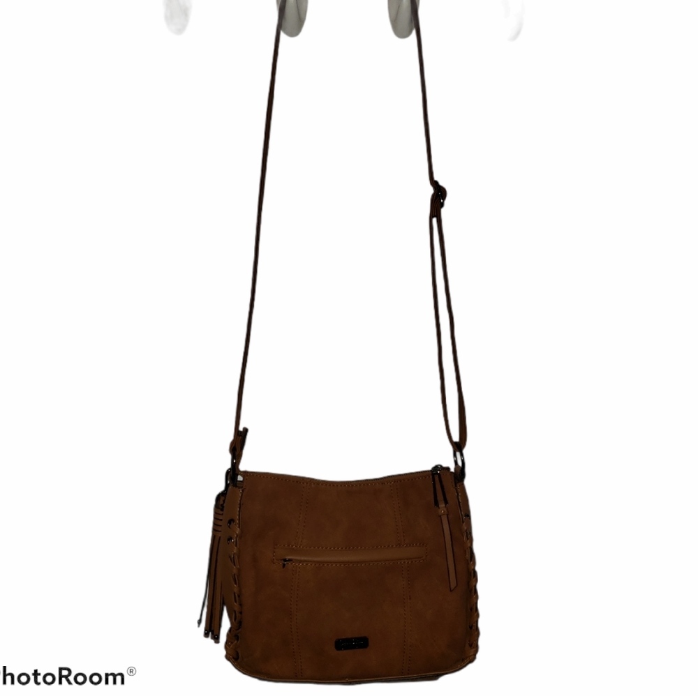 Jessica Simpson Cognac Mila Hobo Handbag - Picture 6 of 11